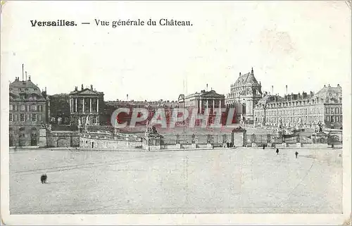 Ansichtskarte AK Versailles vue Generale du Chateau