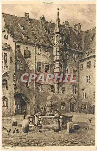 Cartes postales Munchen der Alte Hof