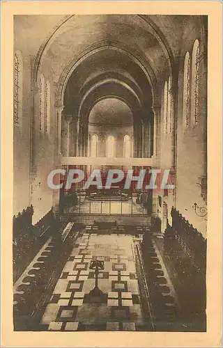 Ansichtskarte AK Abbaye de Sainte Scholastique Dourgne (Tarn) L'Eglise vue prise du Choeur des Moniales