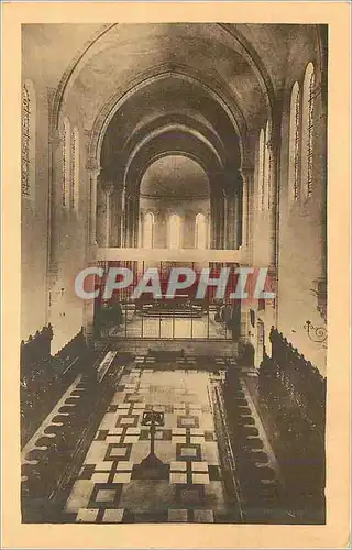 Cartes postales Abbaye de Sainte Scholastique Dourgne (Tarn) L'Eglise vue prise du Choeur des Moniales