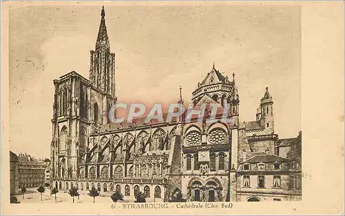 Cartes postales Strasbourg Cathedrale (Cote Sud)