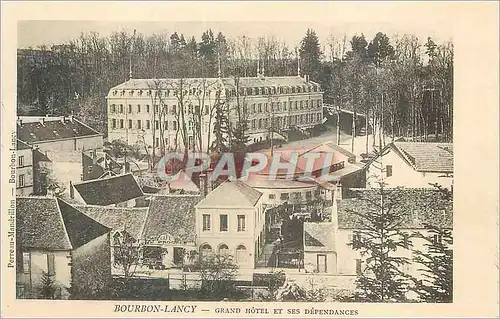 Cartes postales Bourbon Lancy Grand Hotel et ses Dependances