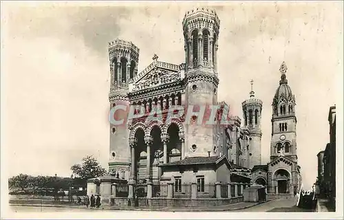 Cartes postales moderne Lyon (Rhone) Basilique Notre Dame de Fourvieres