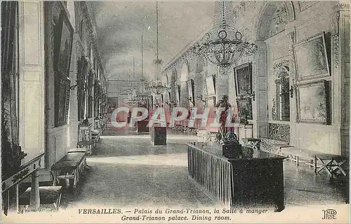 Ansichtskarte AK Versailles Palais du Grand Trianon La Salle a manger