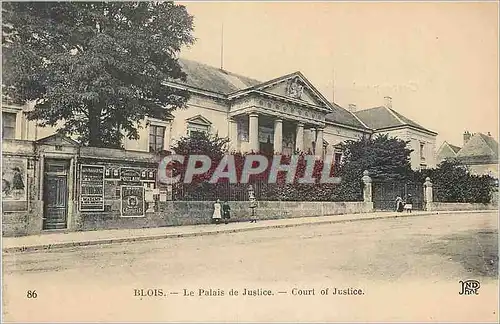 Ansichtskarte AK Blois Le Palais de Justice