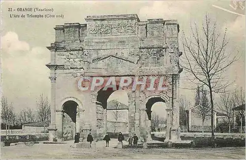 Cartes postales Orange (Vaucluse) L'Arc de Triomphe (Cote sud)