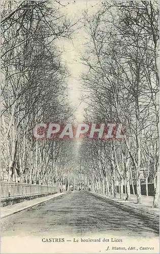 Cartes postales Castres Le Boulevard des Lices