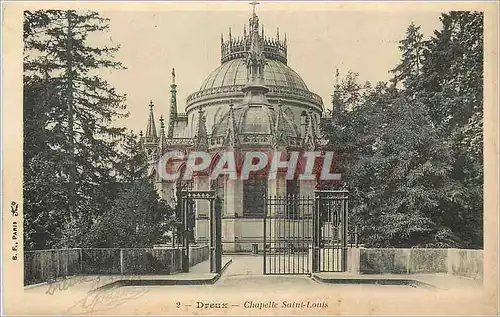 Cartes postales Dreux Chapelle Saint Louis