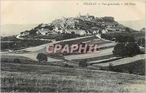 Cartes postales Vezelay Vue generale N D