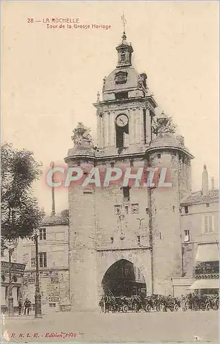 Cartes postales La Rochelle Tour de la Grosse Horloge