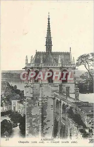 Ansichtskarte AK Amboise Chapelle (cote sud)