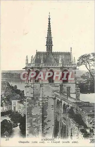 Cartes postales Amboise Chapelle (cote sud)
