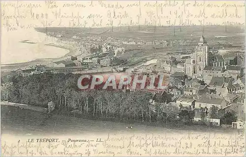 Cartes postales Le Treport Panorama