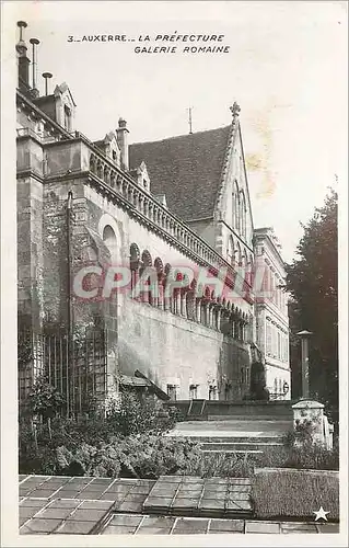 Moderne Karte Auxerre La Prefecture Galerie Romaine