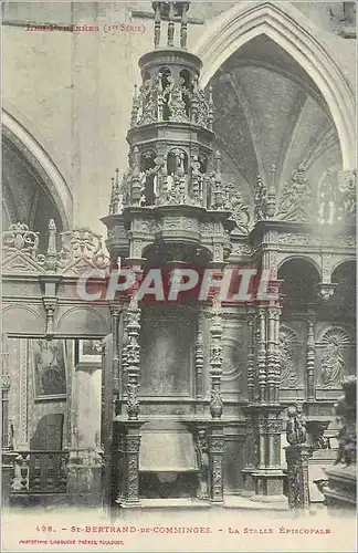 Cartes postales St Bertrand de Comminges La Stalle Episcopale