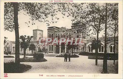 Cartes postales Les Basses Pyrenees Salles de Bearn L'Etablissement