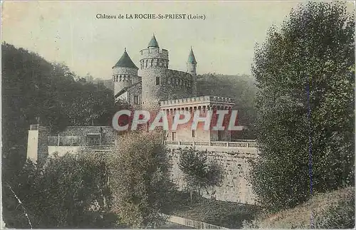 Cartes postales Chateau de La Roche St Priest (Loire)