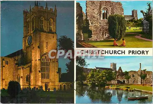 Cartes postales moderne Christ church Priory Dorset