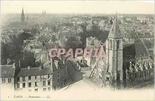 Cartes postales Caen Panorama