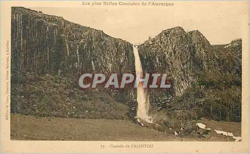 Cartes postales Les plus Belles Cascades de l'Auvergne Cascade de Falhitou