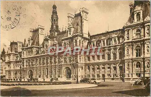 Cartes postales Paris et ses Merveilles L'Hotel de Ville (1882)