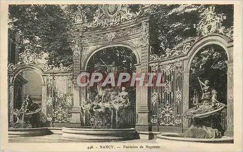 Cartes postales Nancy Fontaine de Neptune
