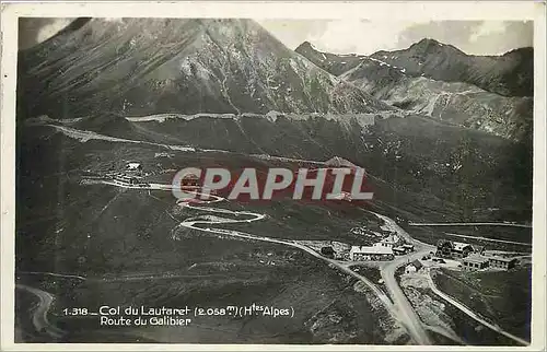 Cartes postales moderne Col du Lautaret (Htes Alpes) Route du Galibier