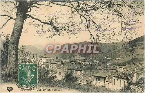 Cartes postales Royat Les Bains Poetique