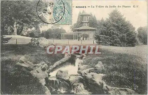 Cartes postales Rennes La Voliere du Jardin des Plantes