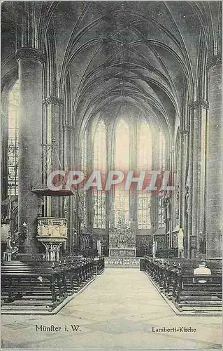 Cartes postales Munster i W Lamberti Kirche