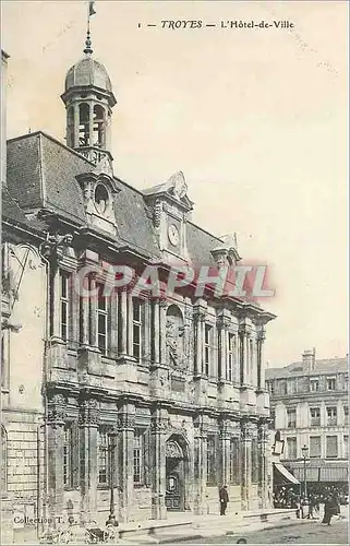 Cartes postales Troyes L'Hotel de Ville