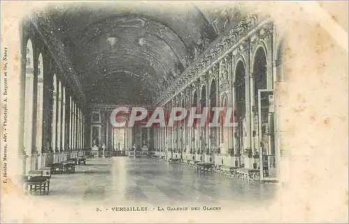 Cartes postales Versailles La Galerie des Glaces