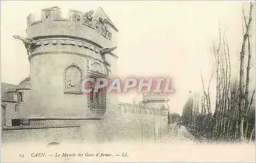 Cartes postales Caen Le Manoir des Gens d'Armes