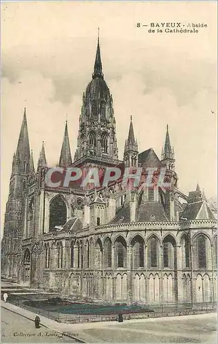 Ansichtskarte AK Bayeux Abside de la Cathedrale