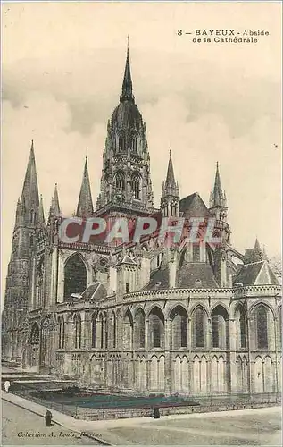 Cartes postales Bayeux Abside de la Cathedrale