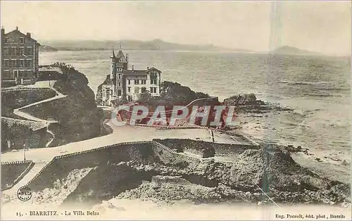 Cartes postales Biarritz La Villa Belza