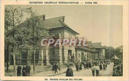 Ansichtskarte AK Exposition Coloniale Internationale Paris 1931 Nouveau Pavillon des Pays Bas
