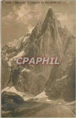 Cartes postales Chamonix L'Aiguille du Dru