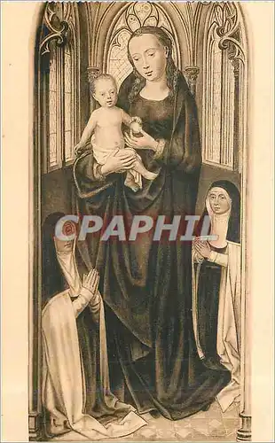 Cartes postales Bruges Hopital Saint Jean La Chasse de Sainte Ursule La Vierge et l'Enfant