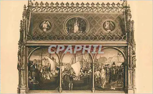 Cartes postales Bruges Hopital Saint Jean La Chasse de Sainte Ursule