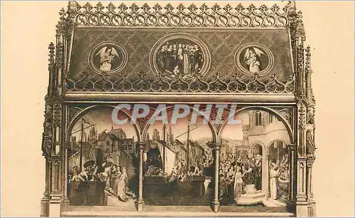 Cartes postales Bruges Hopital Saint Jean La Chasse de Saint Ursule