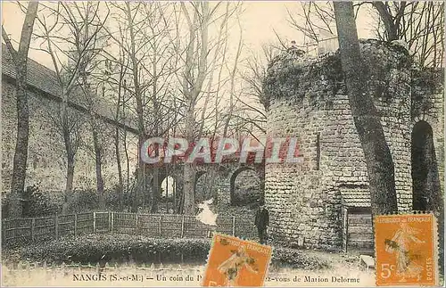 Cartes postales Nangis (S et M) Un coin de Marion Delorme