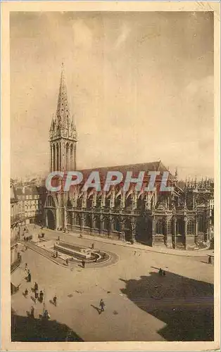 Ansichtskarte AK Caen (Calvados) L'Eglise St Pierre