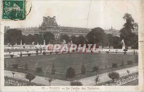 Cartes postales Paris Le Jardin des Tuileries