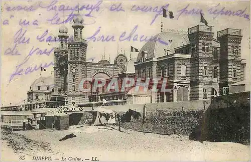 Cartes postales Dieppe Le Casino