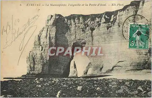 Cartes postales Etretat La Manneporte l'Aiguille et la Porte d'Avat