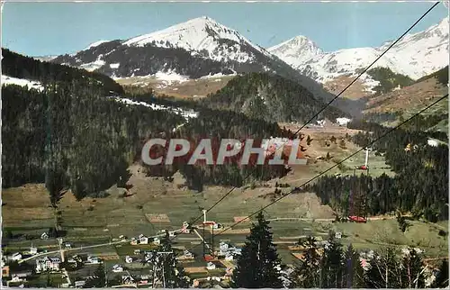 Cartes postales moderne Morzine Le Roc d'Enfer Telebenne de Super Morzine