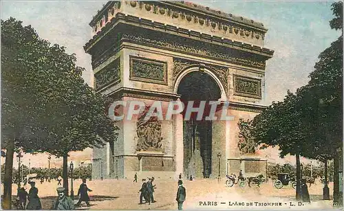 Cartes postales Paris L'Arc de Triomphe