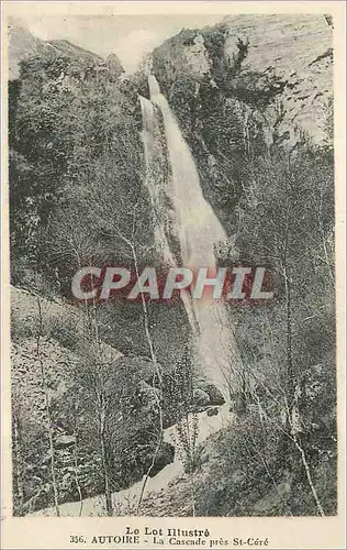 Cartes postales Le Lot Illustre Autoire La Cascade pres St Cere