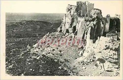 Cartes postales Les Baux Cote oriental et Nort Ruines inmposantes du chateau feodal bati au Xe siecle detruit en